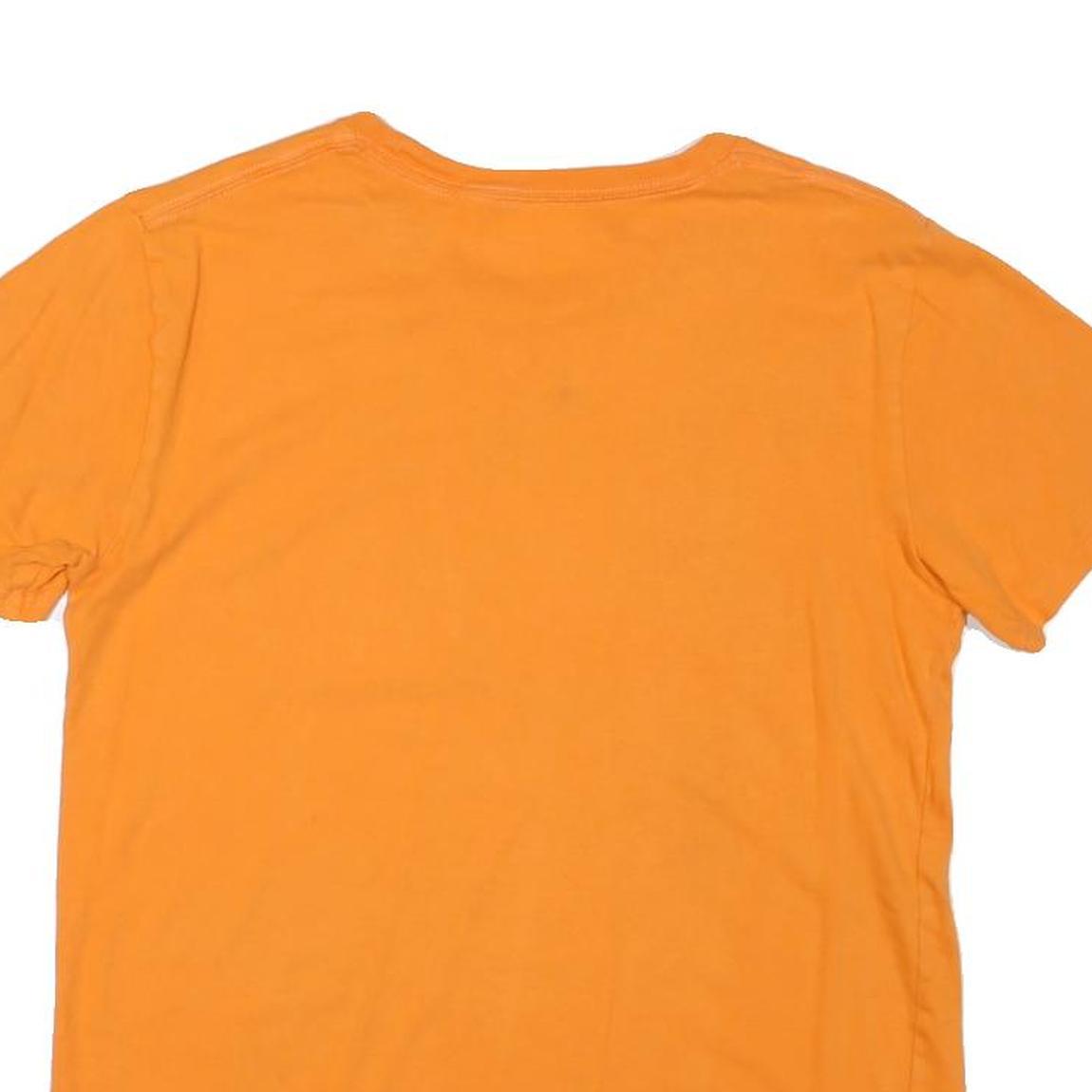 CARHARTT Womens Orange Pocket T-Shirt L Short Sleeve Round Neck Casual Cotton
