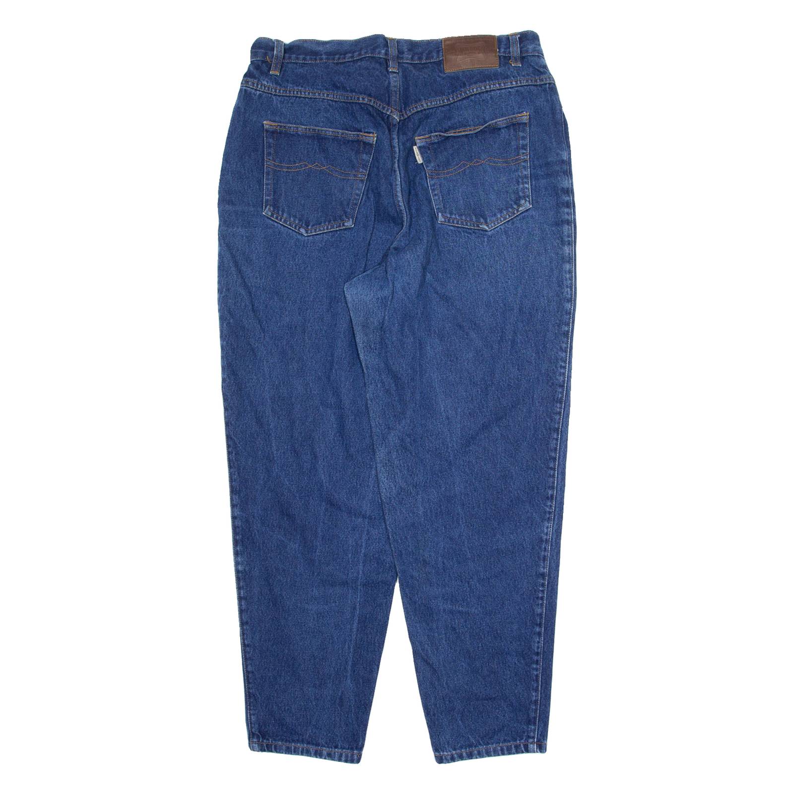 NORWISS Mens Jeans Blue Relaxed Tapered W34 L29