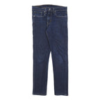 LEVI'S 502 Mens Slim Blue Denim Dark W31 L32 Slim Fit Jeans Zip Closure