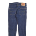 LEVI'S 502 Mens Slim Blue Denim Dark W31 L32 Slim Fit Jeans Zip Closure