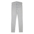 7 FOR ALL MANKIND Womens Slim Skinny Denim Light W26 L27 Cotton Blend Zip Jeans