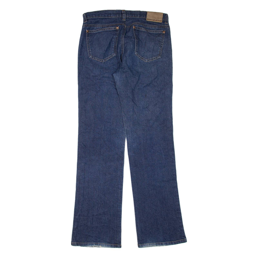DKNY Womens Jeans Blue Regular Straight W30 L31