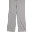 CALVIN KLEIN JEANS Mens Regular Cotton Grey Trousers W32 L32 Casual Zip Fly