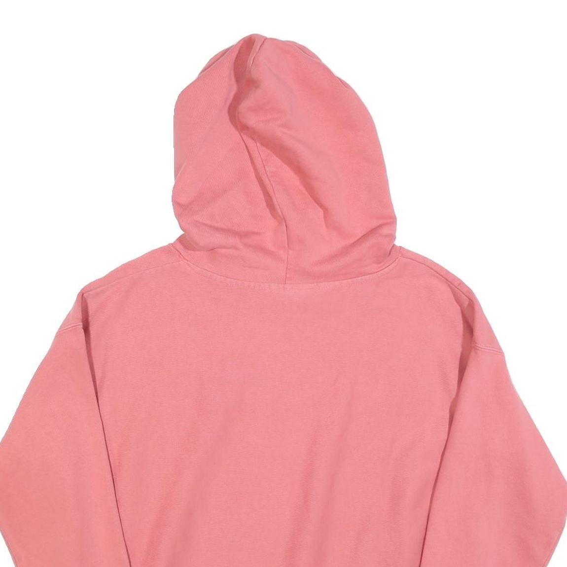 CHAMPION REVERSE WEAVE Womens Pink Kutztown University Hoodie L Cotton Blend