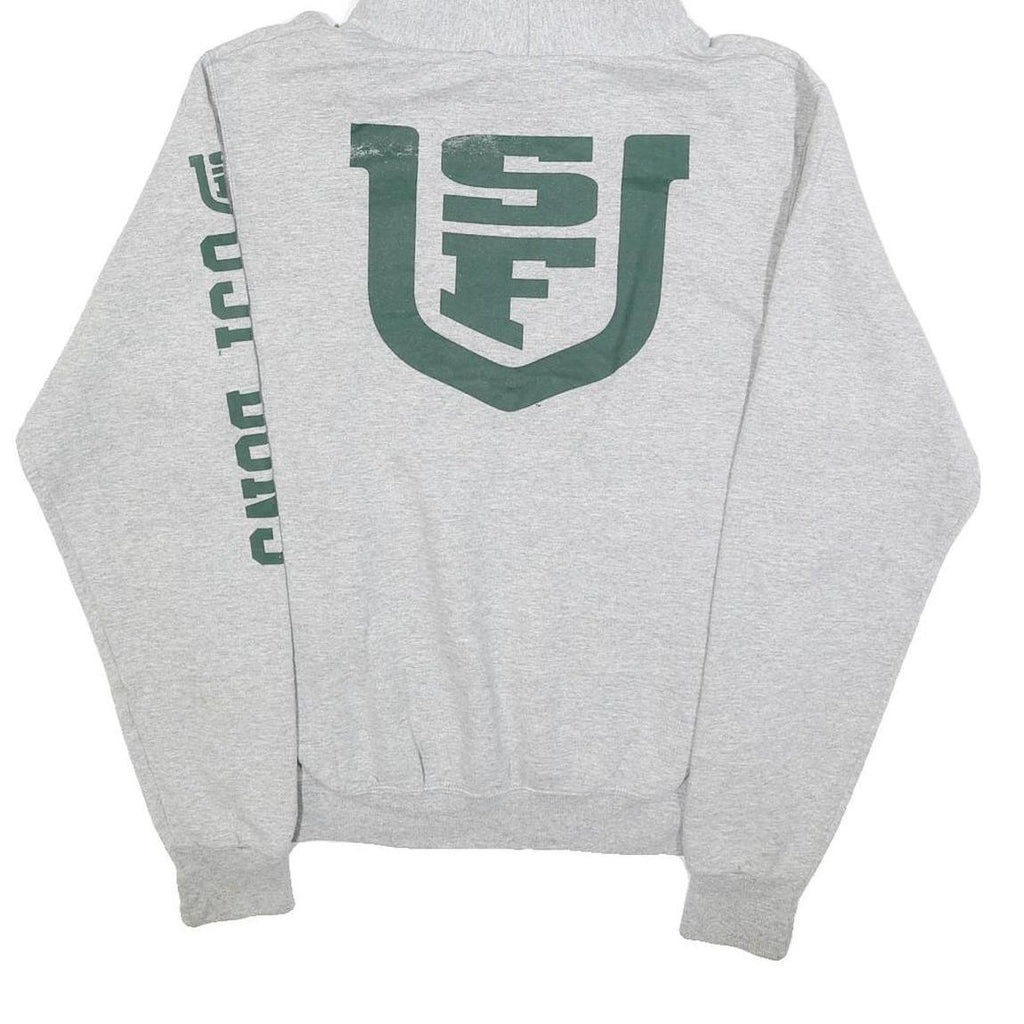 CHAMPION Mens Grey University Of San Francisco Pullover Hoodie S USF Logo