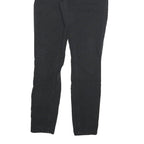CARHARTT Mens Cotton Blend Black Slim Fit Trousers W28 L30 Workwear Zip Pocket