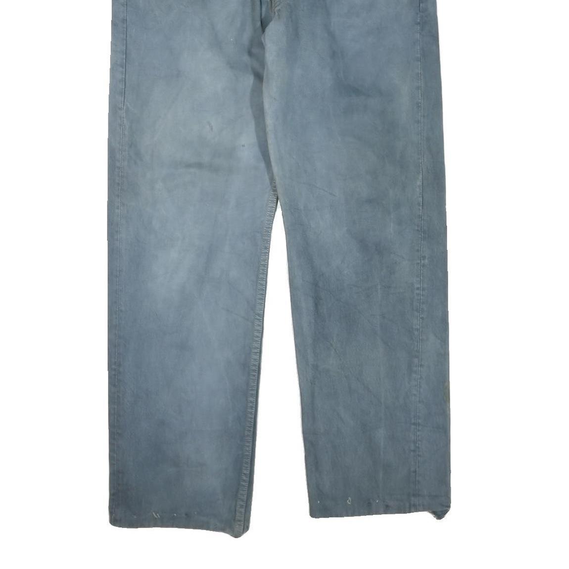 LEVI'S 501 Mens Regular Cotton Blend Denim Light W38 L30 Classic Button Fly