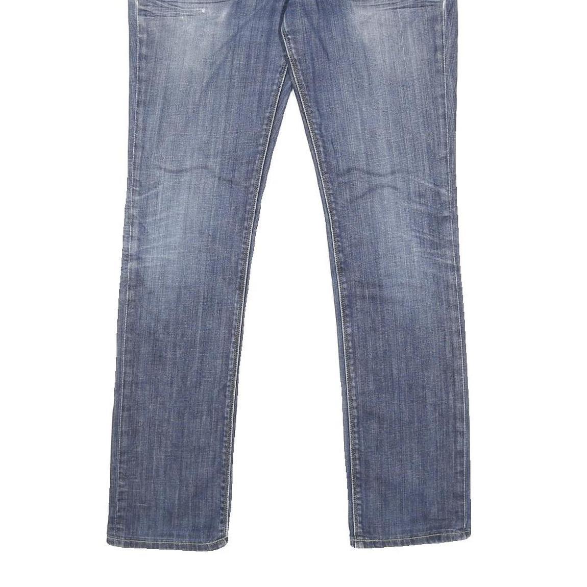 LEVI'S 571 Womens Slim Blue Denim Medium Wash W32 L30 Slim Fit Jeans