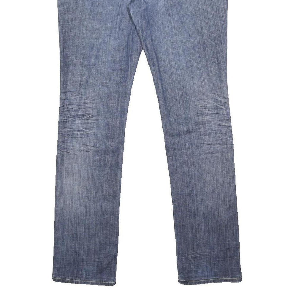 LEVI'S 571 Womens Slim Blue Denim Medium Wash W32 L30 Slim Fit Jeans