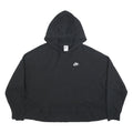 NIKE Womens Black Hoodie Pullover XL Cotton Blend Sportswear Casual