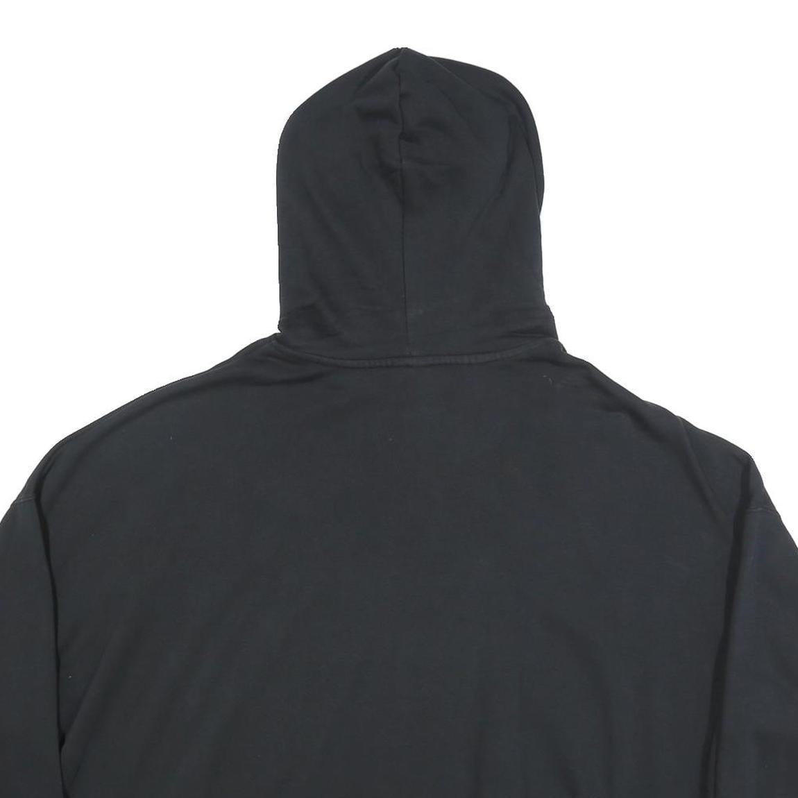 NIKE Womens Black Hoodie Pullover XL Cotton Blend Sportswear Casual