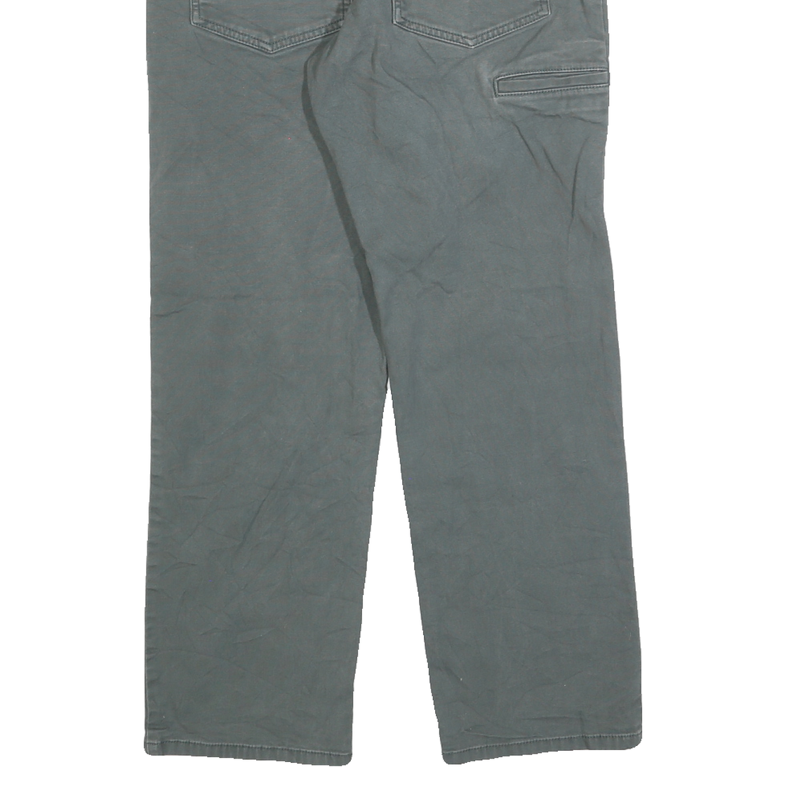 CARHARTT Mens Cotton Blend Grey Relaxed Straight Trousers W31 L30 Workwear