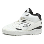 BIG STAR Air Craft Womens High Top Trainers White Leather UK 6 Retro Sport
