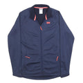 HELLY HANSEN Womens Navy Blue Softshell Jacket M Polyester Blend Zip Outdoor