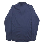HELLY HANSEN Womens Navy Blue Softshell Jacket M Polyester Blend Zip Outdoor