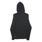 CHAMPION Mens Black Hoodie S Cotton Blend Pullover Drawstring