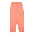 REEBOK Womens Joggers Coral S W25 L28 Zip Pockets Lightweight Polyester