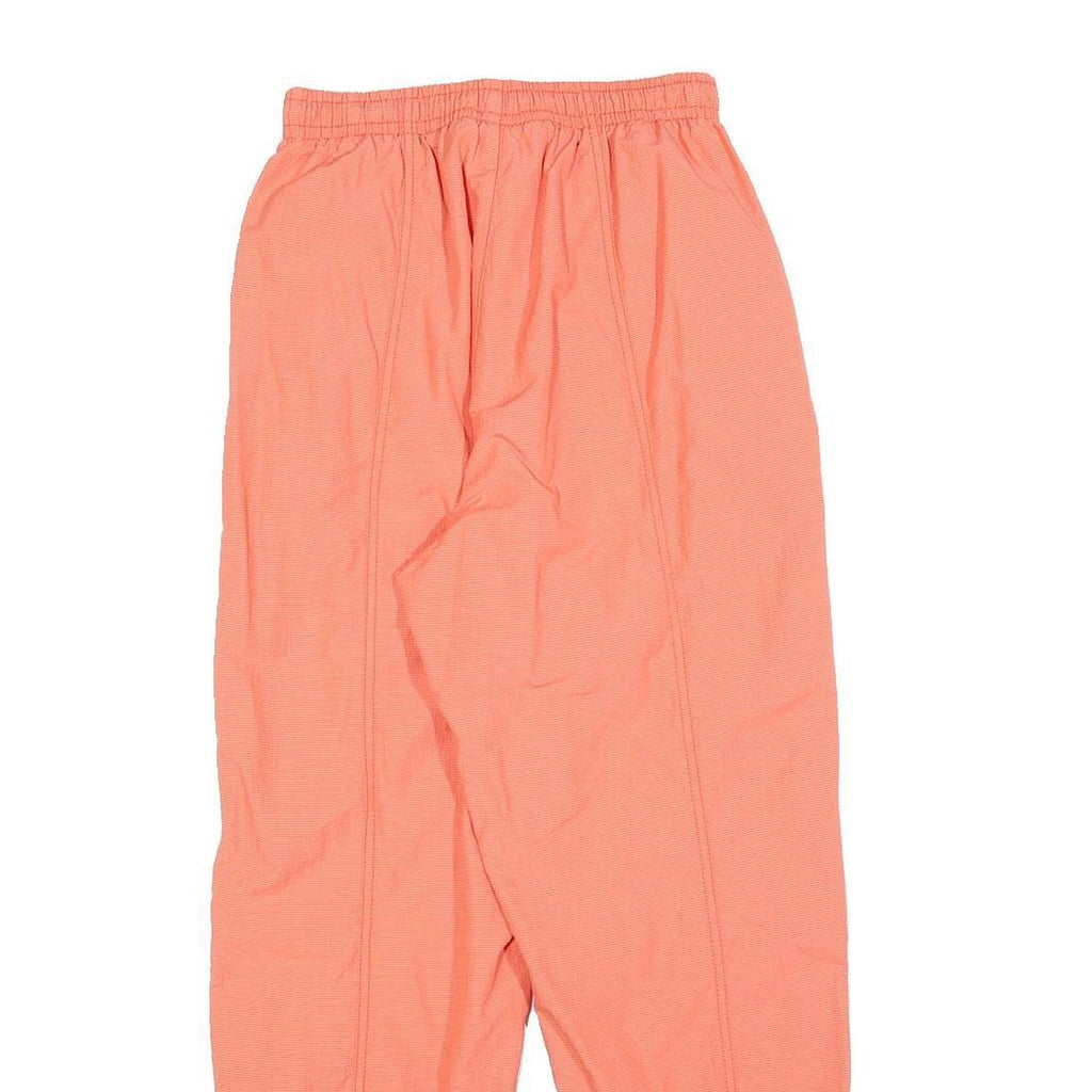 REEBOK Womens Joggers Coral S W25 L28 Zip Pockets Lightweight Polyester