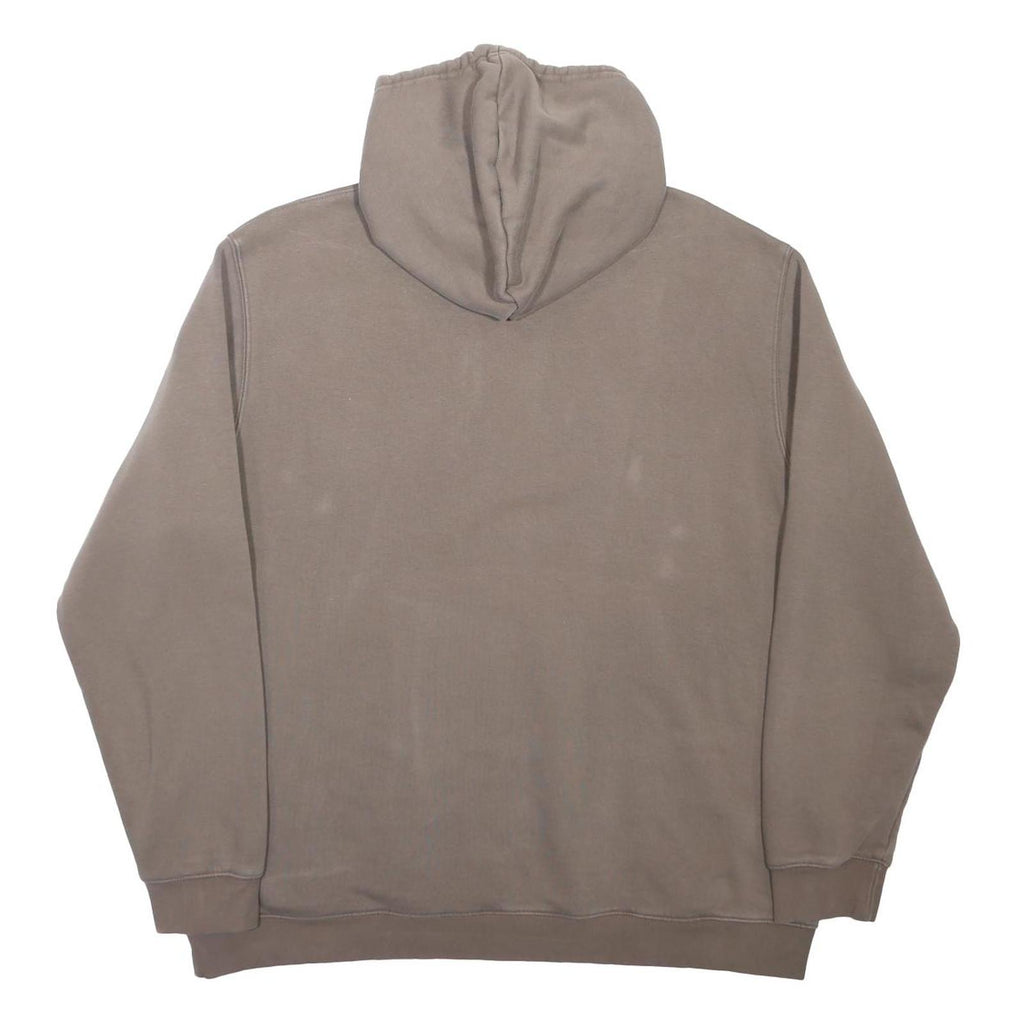 ADIDAS ORIGINALS Mens Brown Pullover Hoodie 2XL Cotton Blend Casual Wear