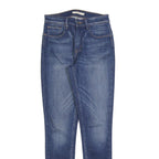 LEVI'S 721 Womens Slim Jeans Denim Medium W27 L32 Stylish Stretch Comfort