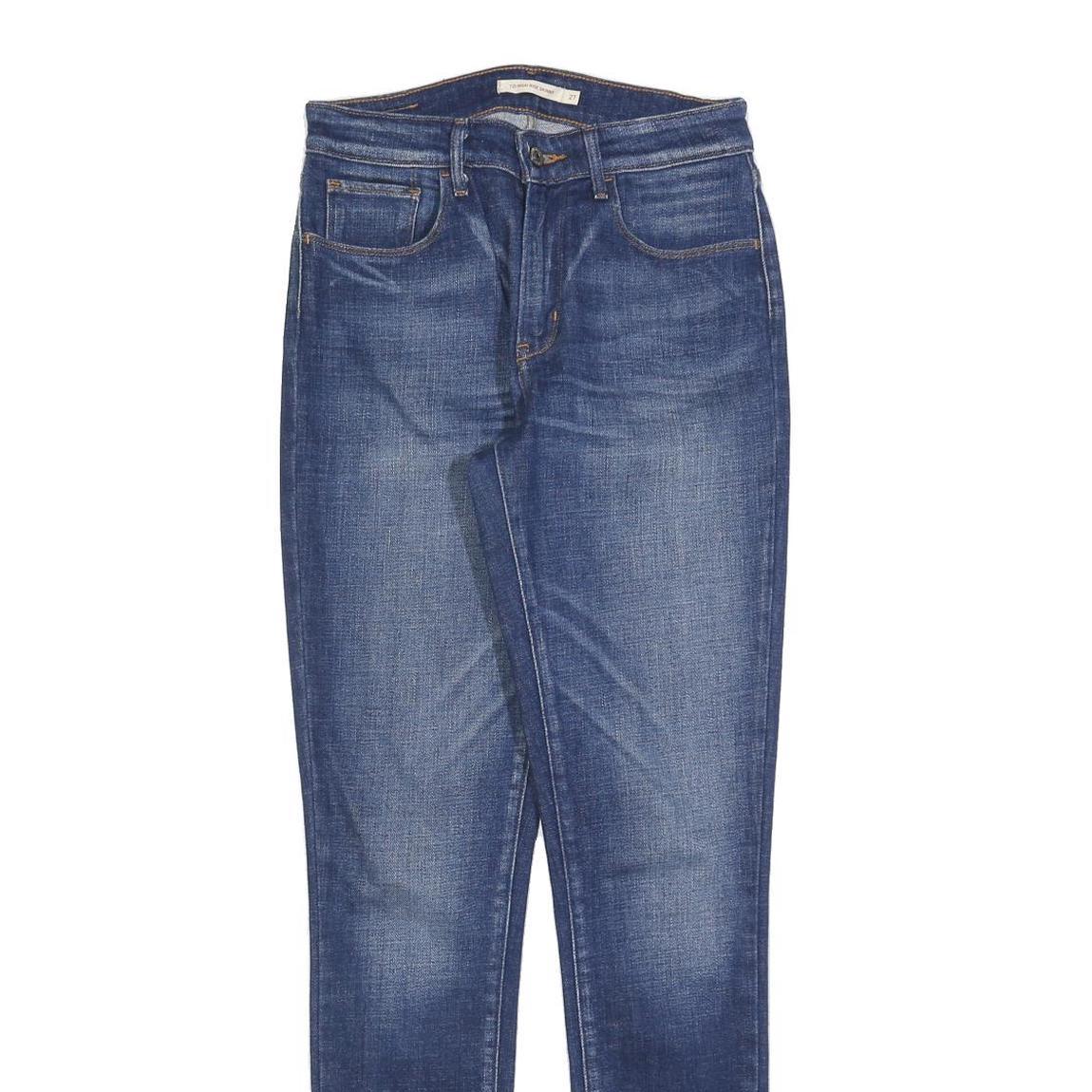 LEVI'S 721 Womens Slim Jeans Denim Medium W27 L32 Stylish Stretch Comfort