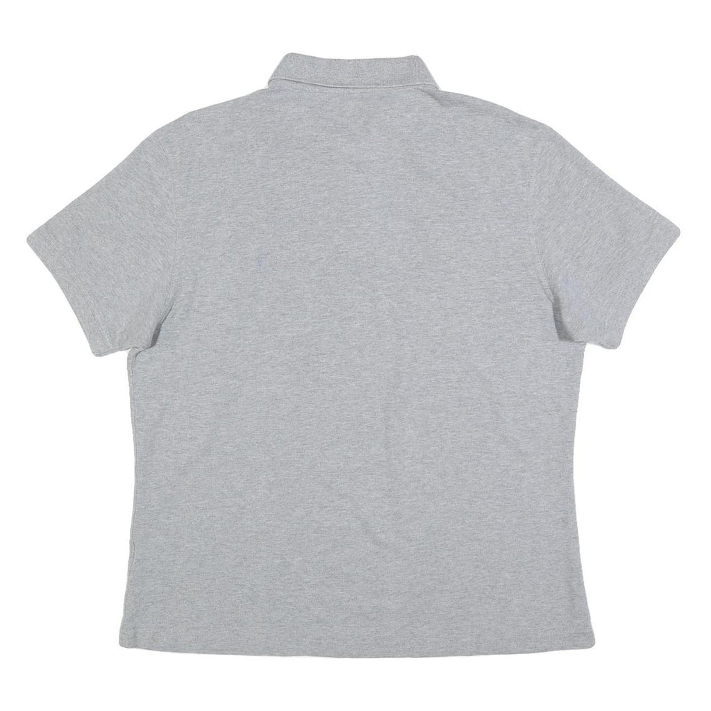 BARBOUR Mens Grey Short Sleeve Polo Shirt XL Cotton Classic Logo