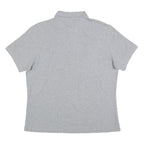 BARBOUR Mens Grey Short Sleeve Polo Shirt XL Cotton Classic Logo
