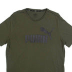 PUMA Mens T-Shirt Green L