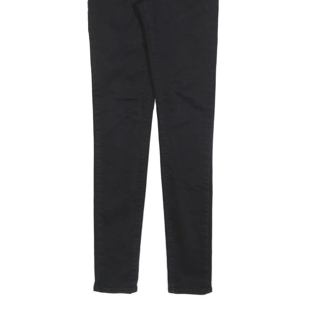 LEVI'S 711 BIG E Womens Jeans Black Slim Skinny Denim W26 L32 Stretch Cotton