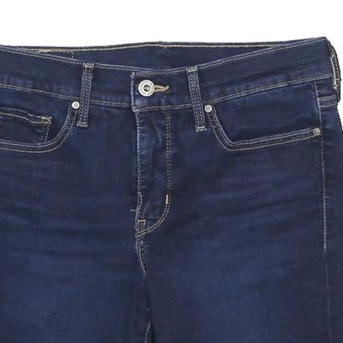 LEVI'S Womens Denim Blue Casual Cut-Off Shorts Size M W28 Stylish Summer