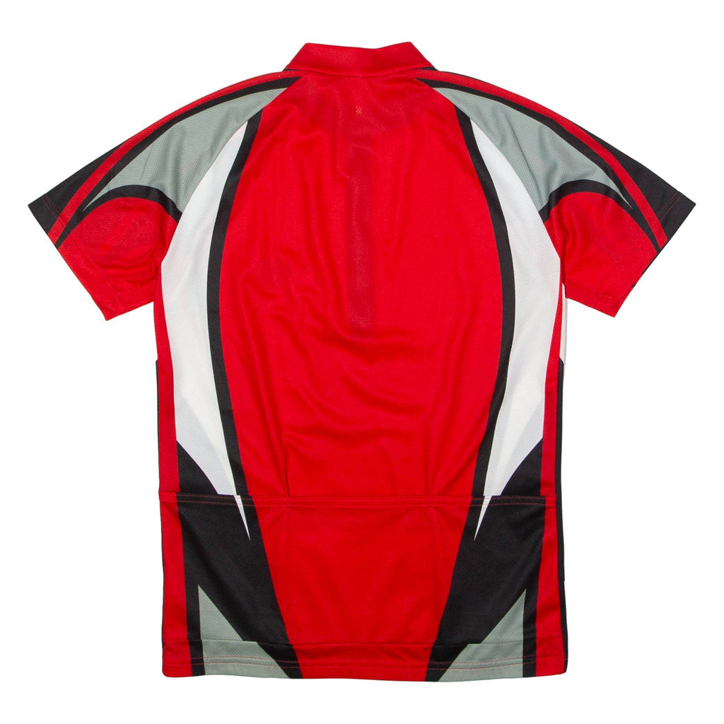LOFFLER Cycling Mens Jersey Red 1/4 Zip S