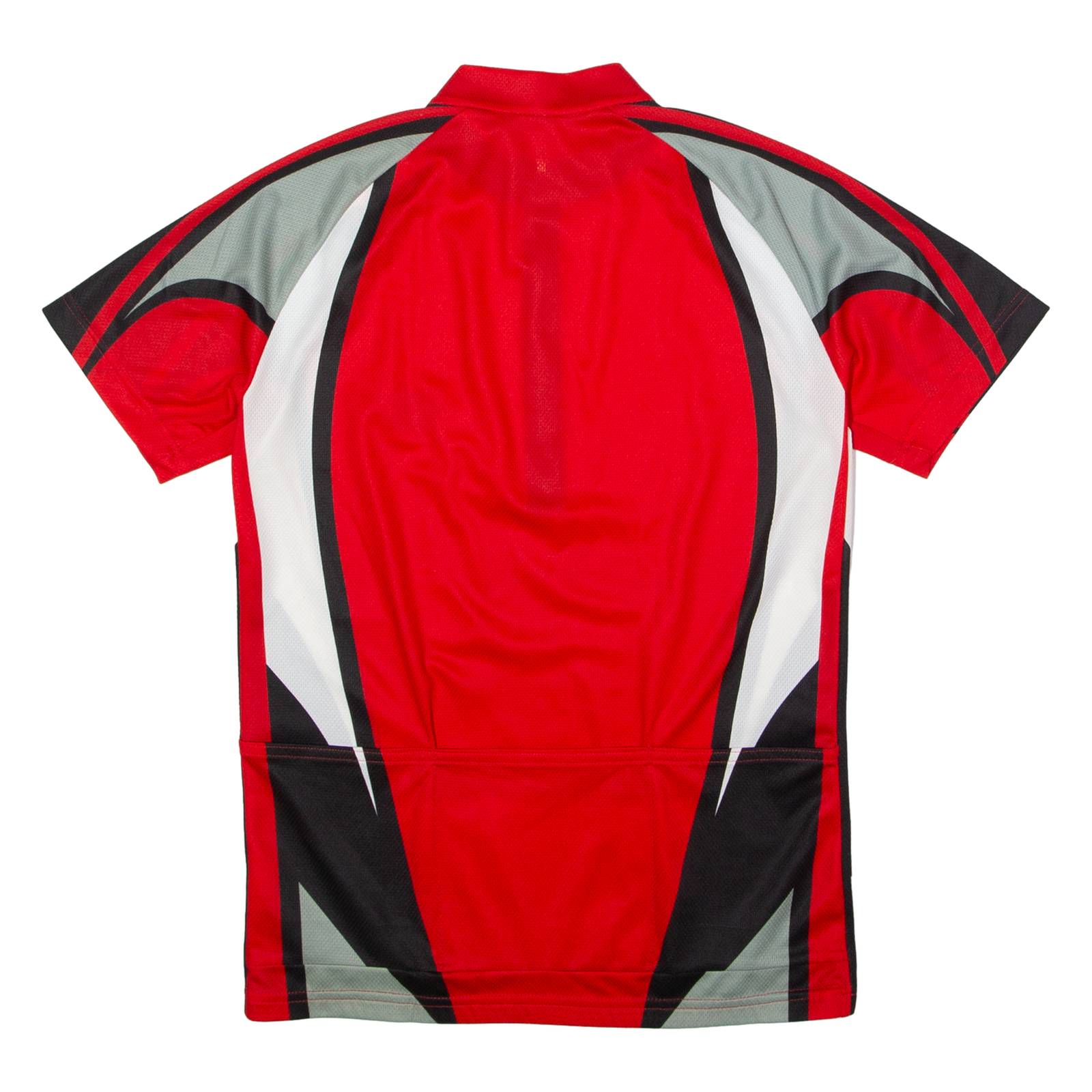 LOFFLER Cycling Mens Jersey Red 1/4 Zip S
