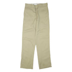 DICKIES Mens Trousers Beige Regular Straight W32 L34