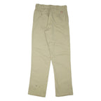 DICKIES Mens Trousers Beige Regular Straight W32 L34