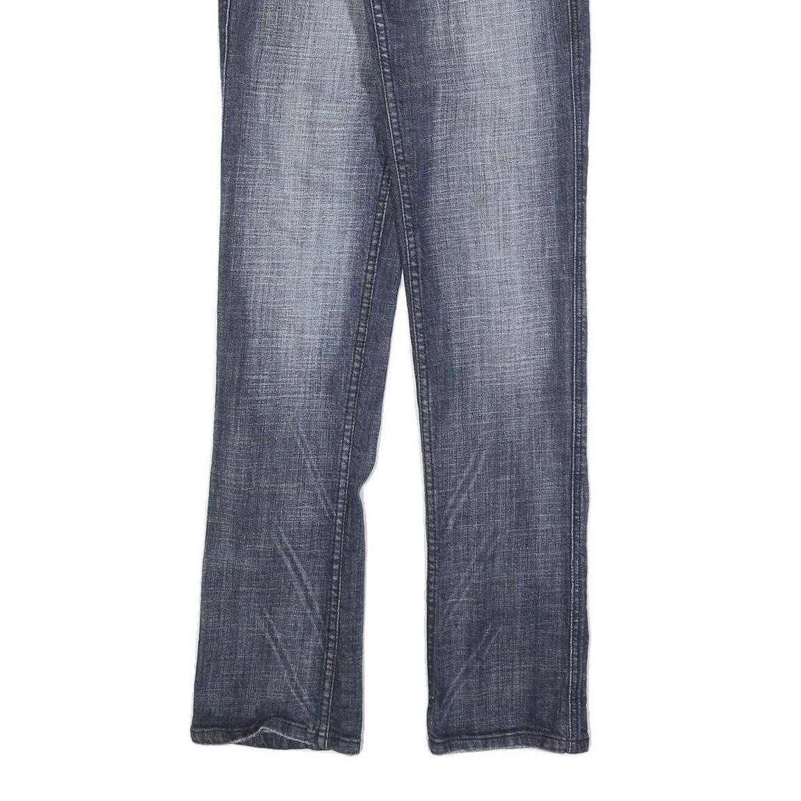 BIANCO Womens Jeans Blue Slim Straight Denim Medium W26 L30 Stylish Pocket