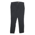 CARHARTT Womens Cotton Blend Black Slim Fit Skinny Trousers W32 L30 Casual