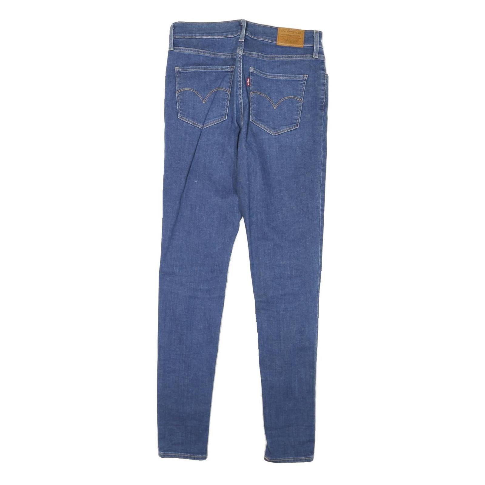 LEVI'S 720 Womens Slim Skinny Denim Medium Wash Cotton Blend W27 L29