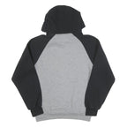 RUSSELL ATHLETIC Mens Grey & Black Tigers Volleyball Hoodie M Cotton Blend