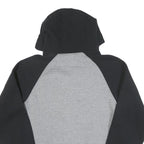 RUSSELL ATHLETIC Mens Grey & Black Tigers Volleyball Hoodie M Cotton Blend