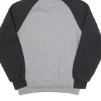 RUSSELL ATHLETIC Mens Grey & Black Tigers Volleyball Hoodie M Cotton Blend