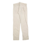LEVI'S Mens Slim Beige Cotton Blend Zip Trousers W29 L32 Classic Straight Fit