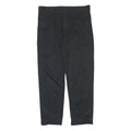 DIESEL Mens Polyester Blend Black Regular Fit Straight Trousers W38 L33 Classic