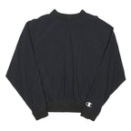 CHAMPION Mens Black Jacket L Polyester Blend Plain Classic Comfortable