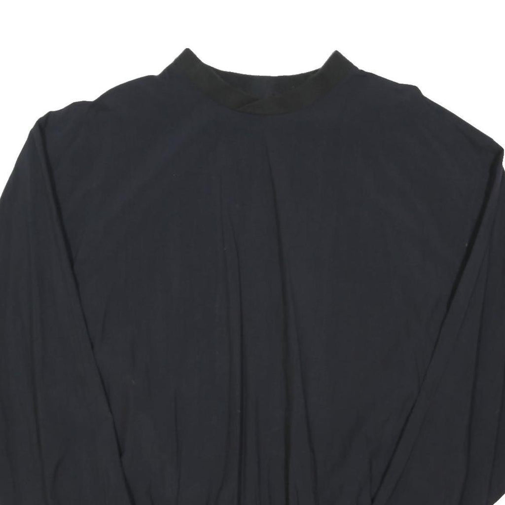 CHAMPION Mens Black Jacket L Polyester Blend Plain Classic Comfortable