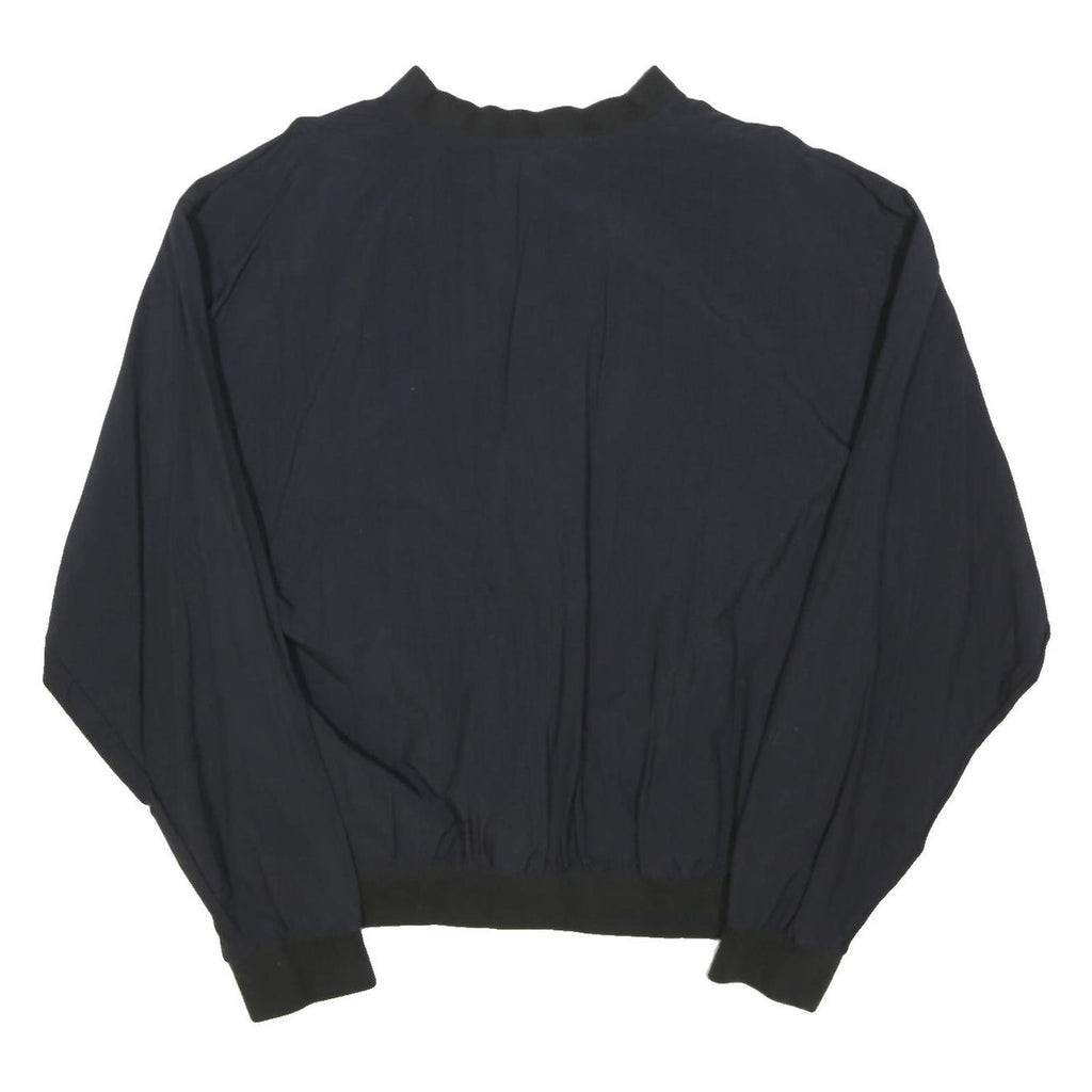 CHAMPION Mens Black Jacket L Polyester Blend Plain Classic Comfortable