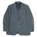 Mens Blazer Jacket Blue M