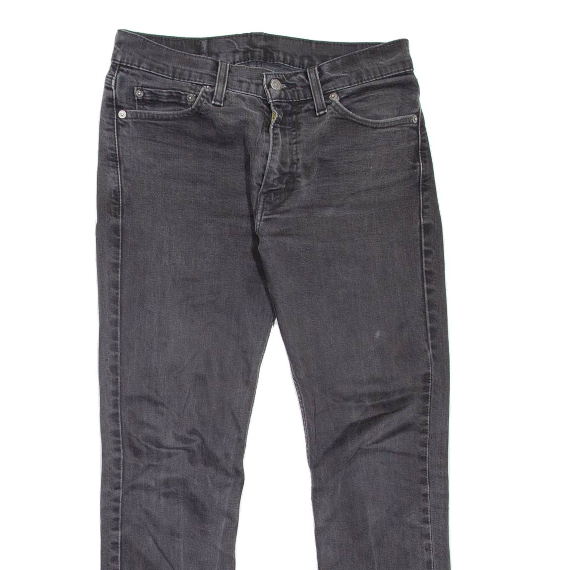 LEVI'S 511 Jeans Mens Grey Slim Straight W30 L27