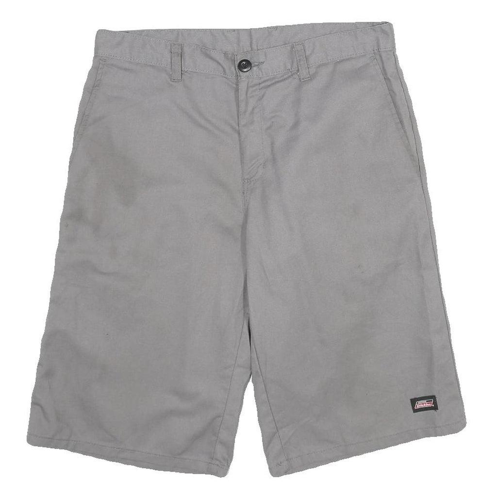 DICKIES Mens Shorts Grey Casual L W34 Workwear Durable Comfort