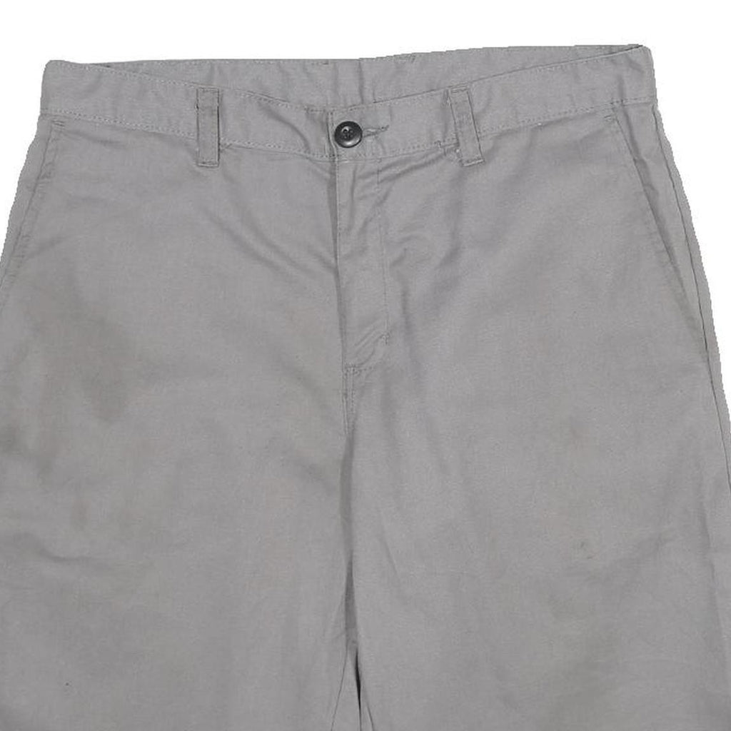 DICKIES Mens Shorts Grey Casual L W34 Workwear Durable Comfort