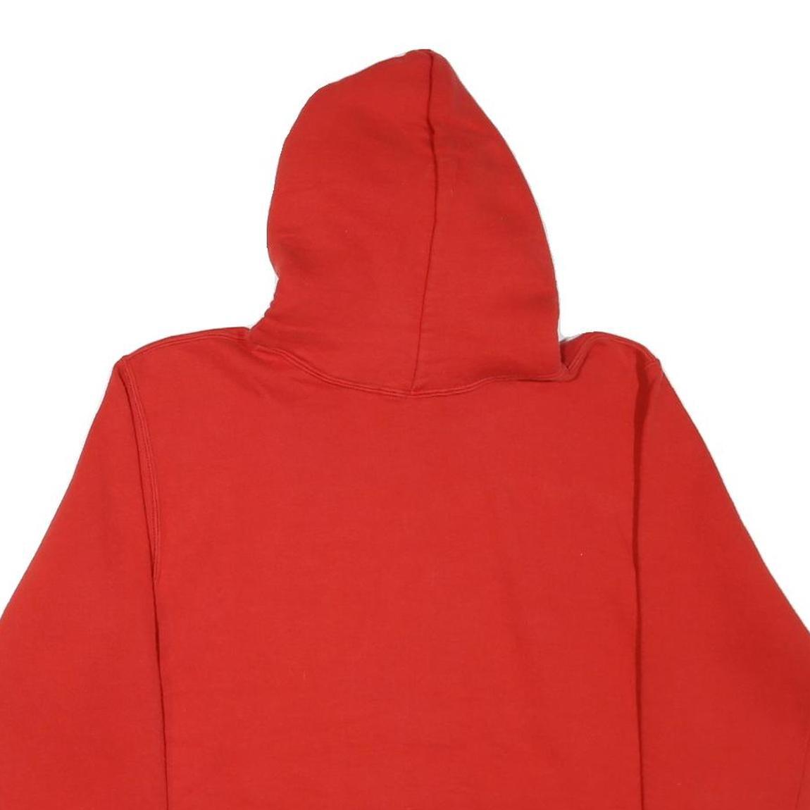 RUSSELL ATHLETIC Mens Red Austin Peay Football Pullover Hoodie M Sports